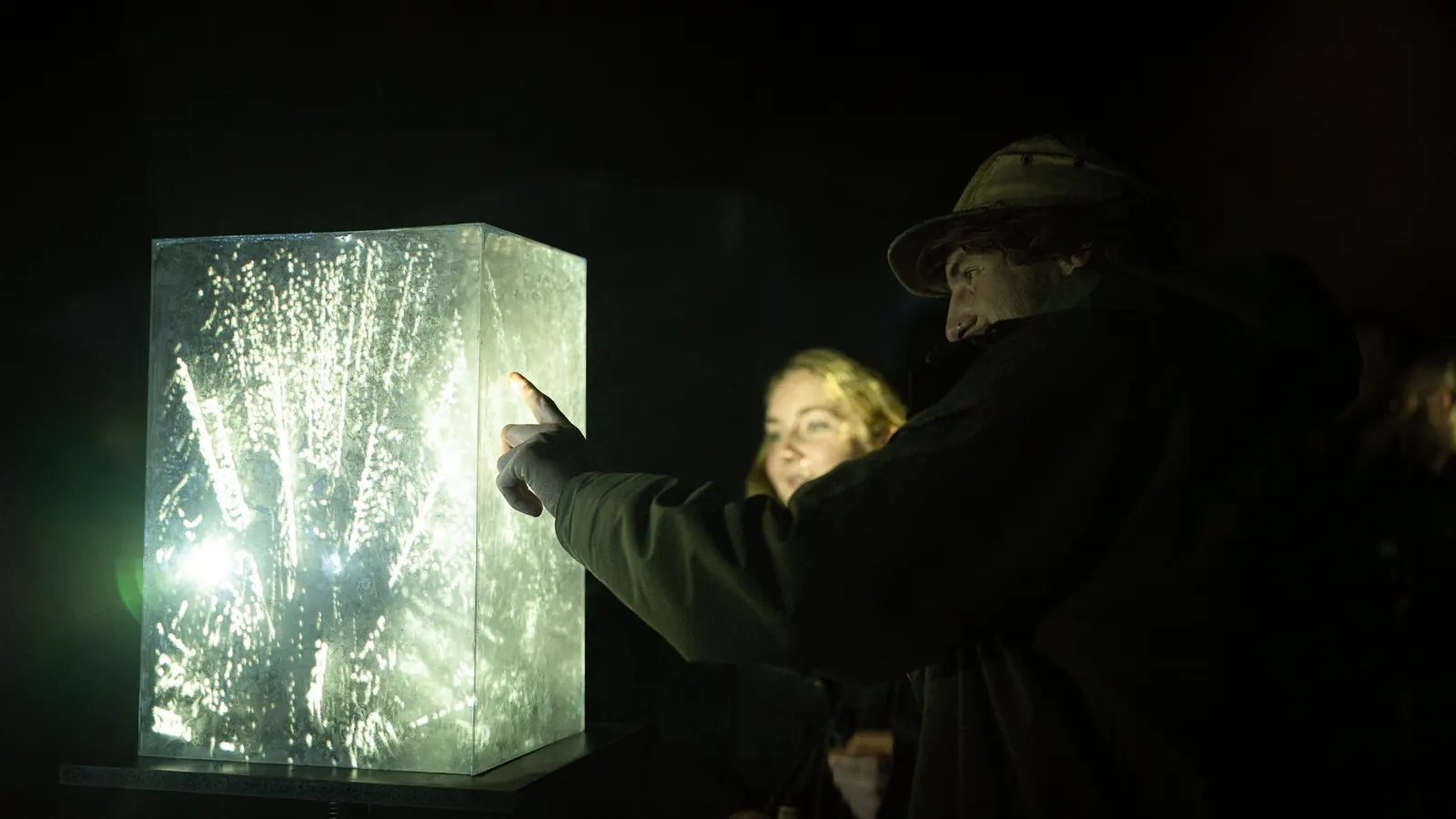 Lichtshow in Studio 1